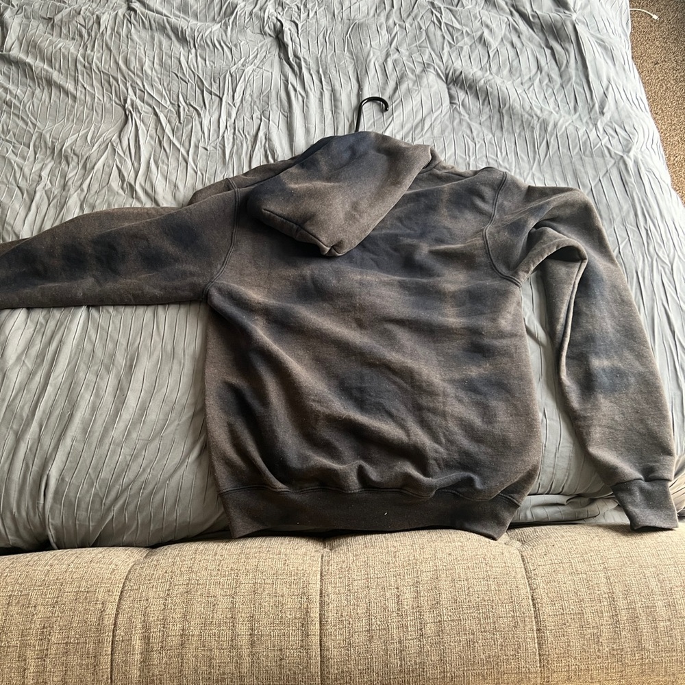 Gallery Dept Black and Gray Crewneck Sweater